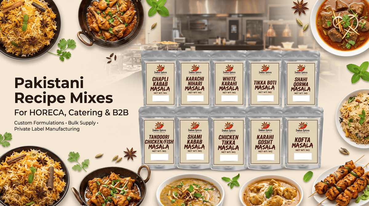 Pakistani Recipe Mixes - Indus Spices
