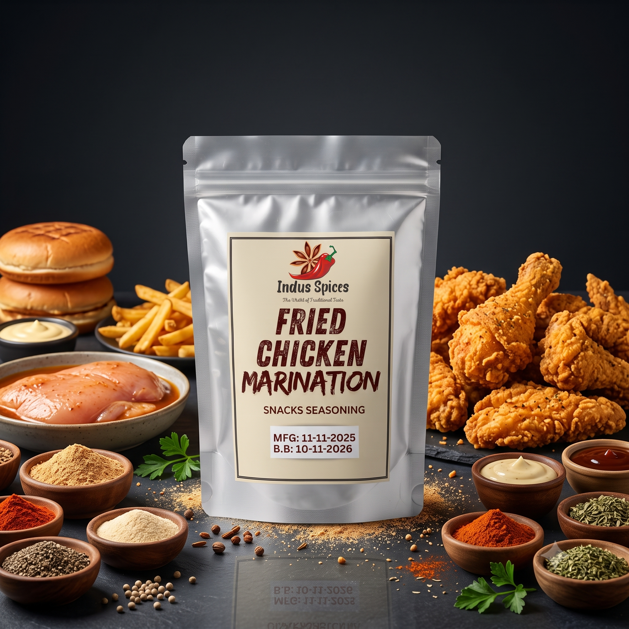 Fried Chicken Marination (KFC Style)