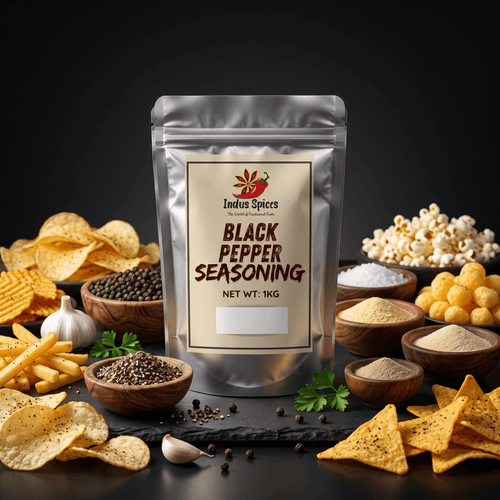 Black Pepper Snack Seasoning - Indus Spices