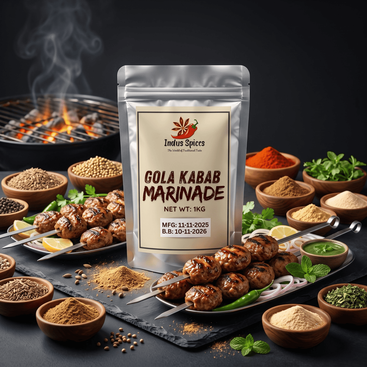 Gola Kabab Marinade - Indus Spices