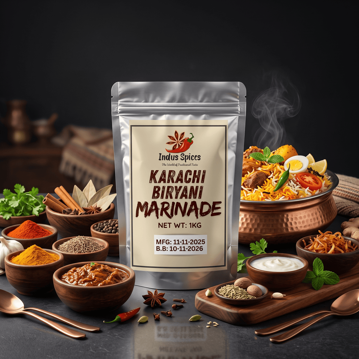 Karachi Biryani Marinade - Indus Spices