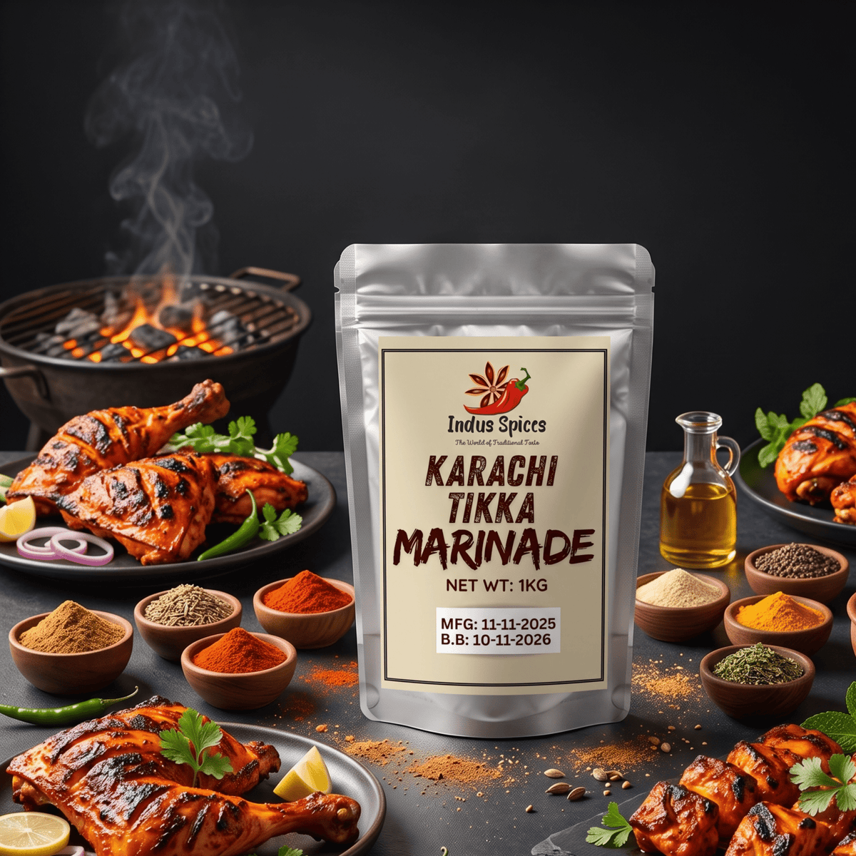 Karachi Tikka Marinade - Indus Spices