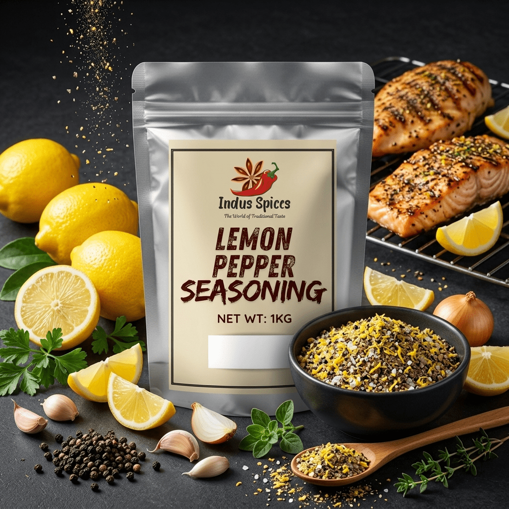 Lemon Pepper Seasoning - Indus Spices