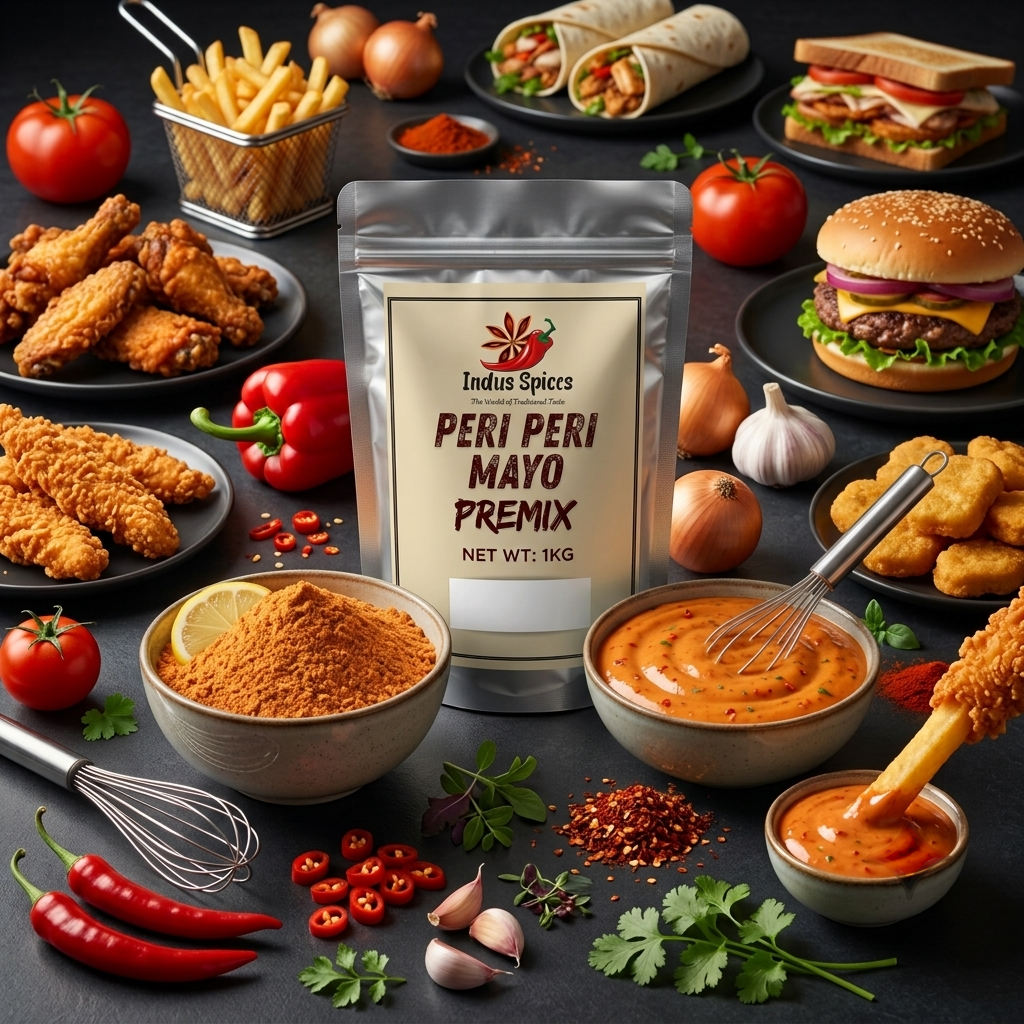 Peri Peri Mayo Premix - Indus Spices