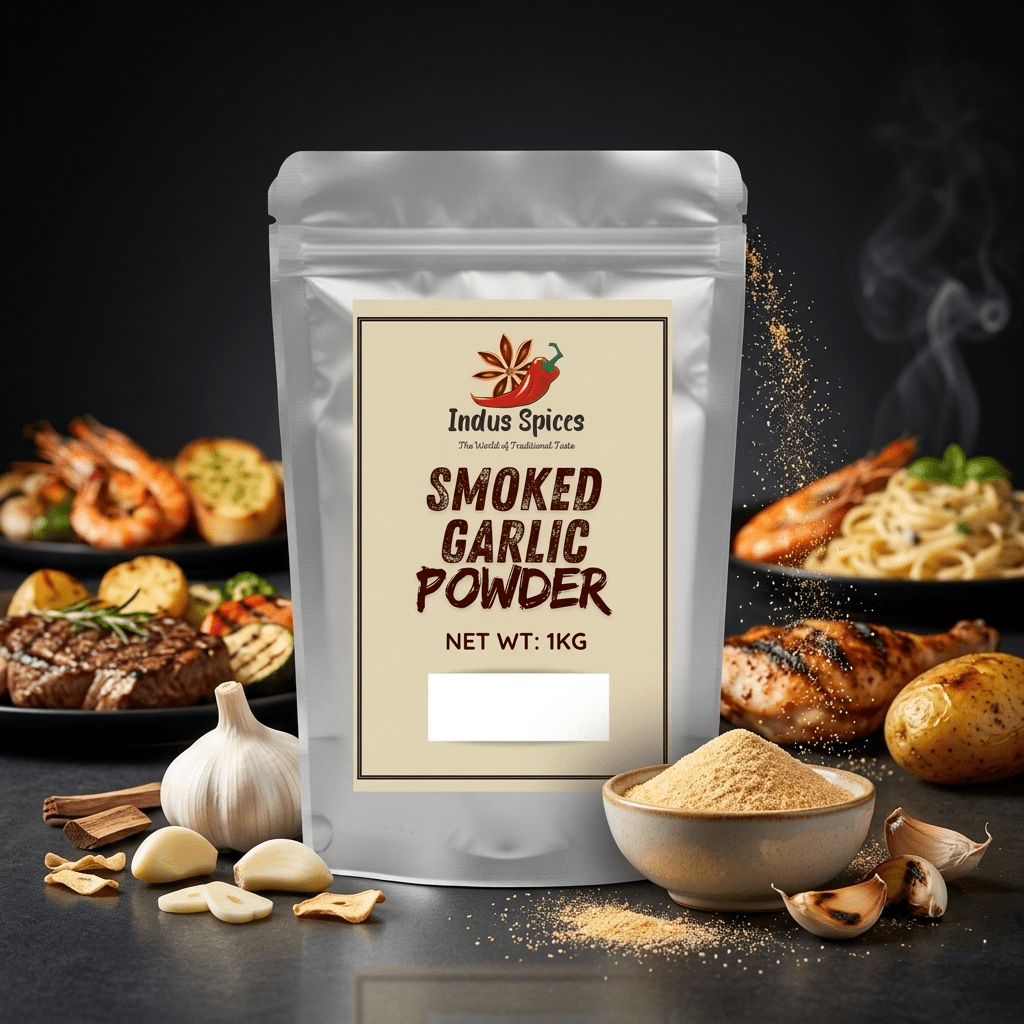 Smoked Garlic Powder - Indus Spices