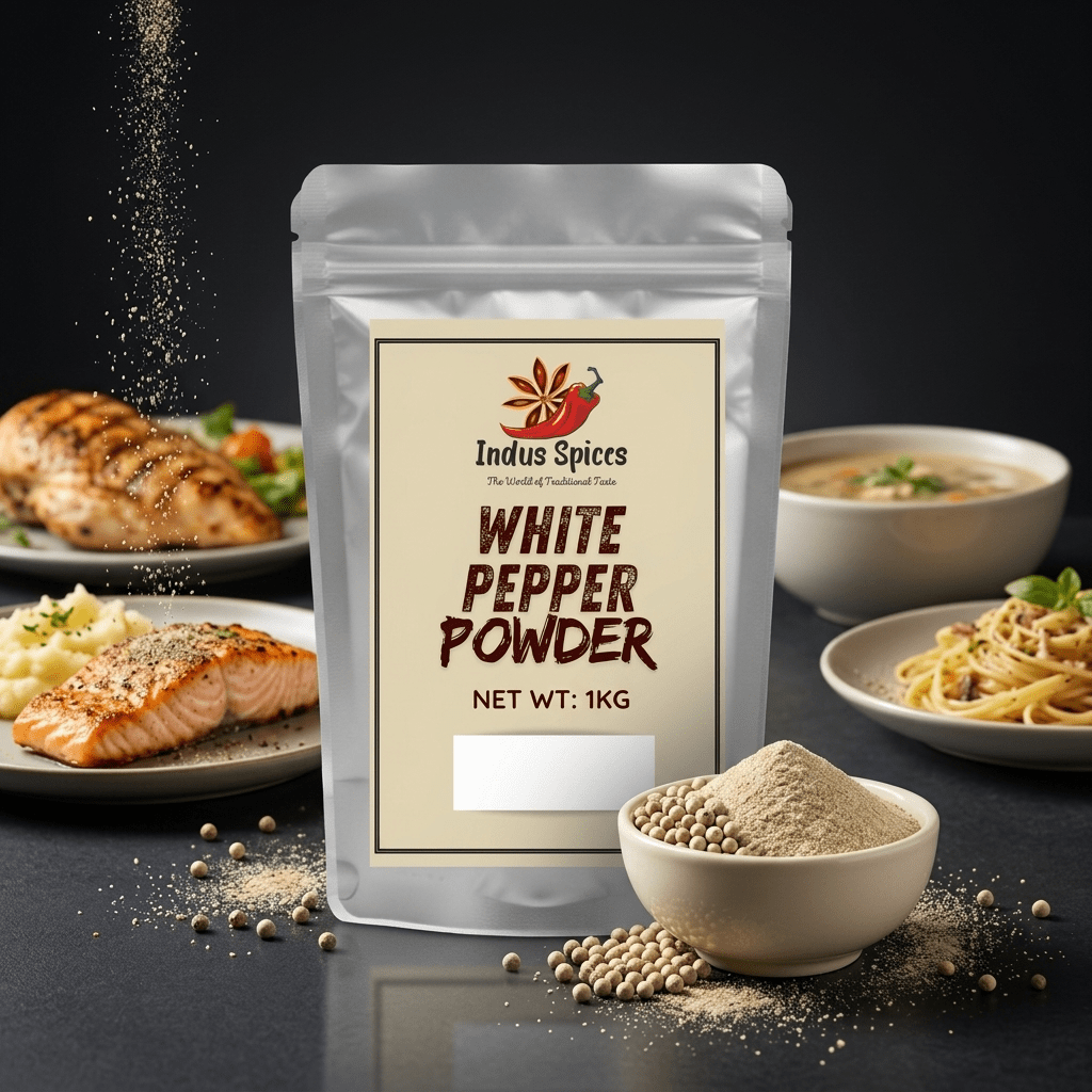 White Pepper Powder - Indus Spices
